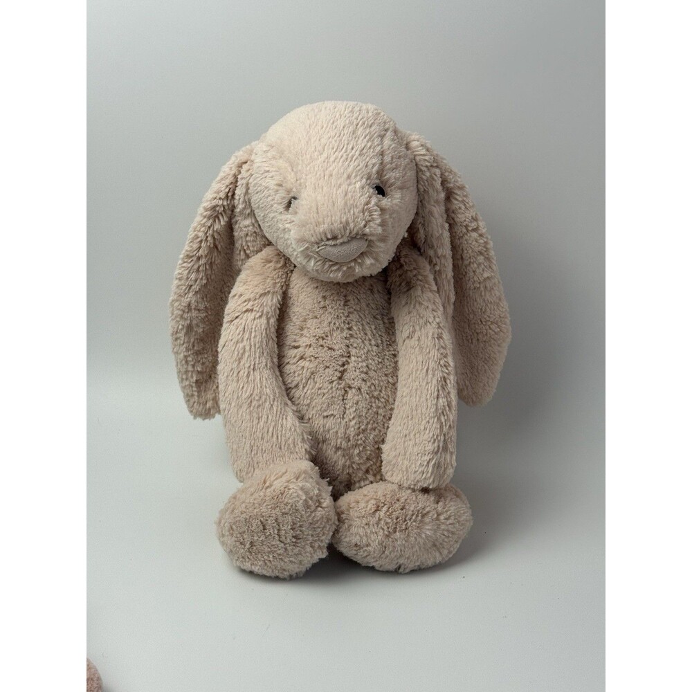 Jellycat London Large Bashful Blush Pink Bunny Rabbit Plush Stuffed Animal